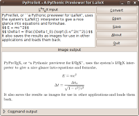PyPreTeX screenshot